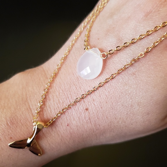 Boho style marmaid necklace - Picture 4 of 7